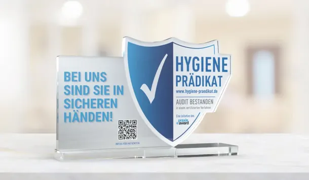 Kieferorthopäde Dr. Thomas Banach HYGIENE PRÄDIKAT 2023