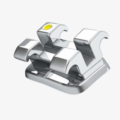 Selbstligierendes Metallbracket